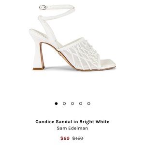 WORN ONCE SAM ELDMAN HEELS